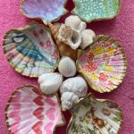 Scallop Shell Decoupage at Scarborough, ME Adult Education